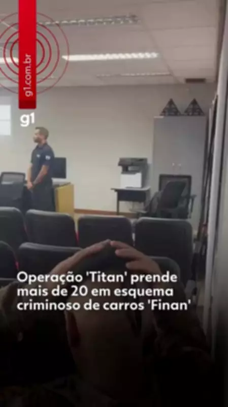 Operação 'Titan' prende mais de 20 em esquema de carros 'Finan' e testemunha é detida por dívida de pensão