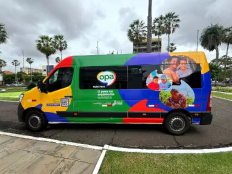 Orçamento Participativo Digital do Piauí leva van itinerante para comunidades