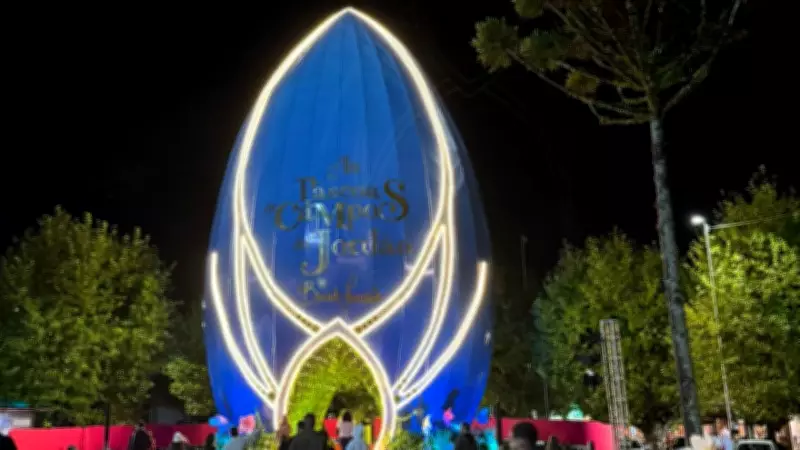 Ovo de Páscoa gigante em Campos do Jordão tem altura de prédio de 7 andares