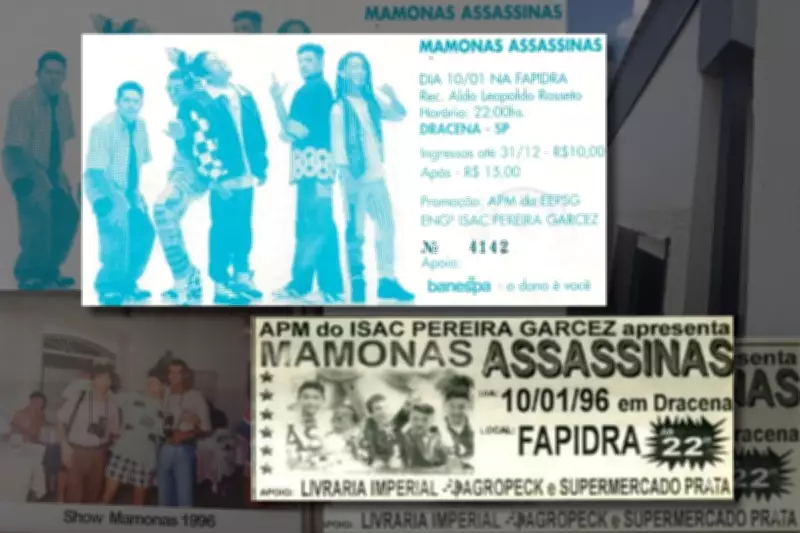 Pai realizou sonho de escola com show dos Mamonas Assassinas em Dracena há 30 anos