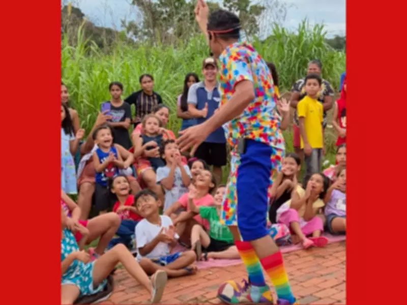 Palhaço Pipoca leva alegria e arte a comunidades carentes do Acre com impacto social