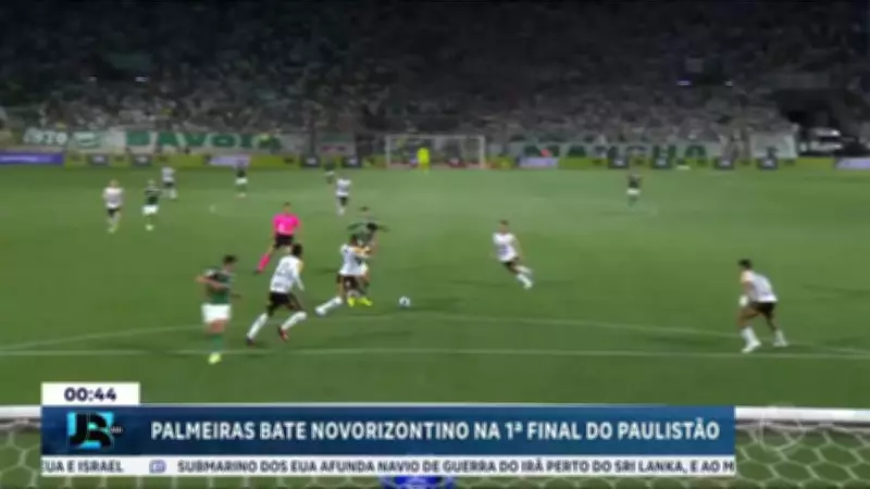 Palmeiras vence Novorizontino na primeira final do Paulistão 2026 em Barueri
