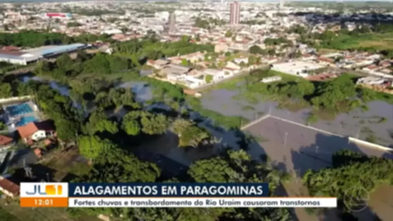 Paragominas em alerta laranja após chuvas intensas causarem alagamentos e transbordamento do rio Uraim