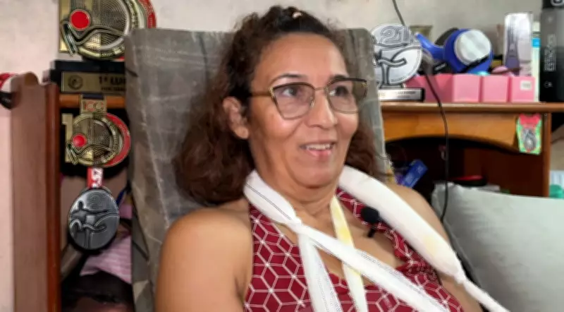 Paratleta atropelada em corrida de rua em Manaus relata milagre após acidente com motorista embriagado