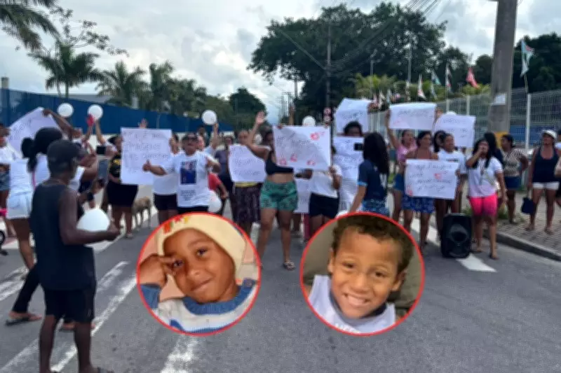 Passeata em Praia Grande pede justiça por primos de 4 e 6 anos encontrados mortos em carro