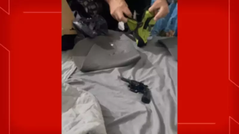 Pastor é preso com drogas e armas em Brazlândia após mandado de busca policial