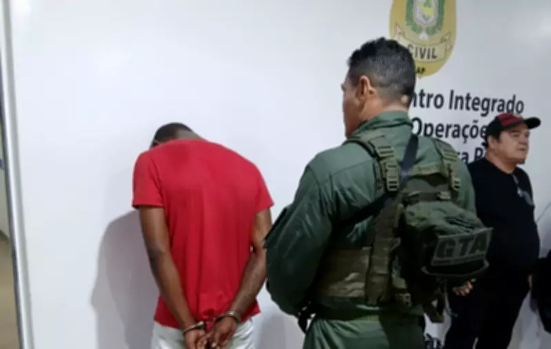 Pavão, suspeito de facção criminosa, é preso em Santana após denúncia anônima