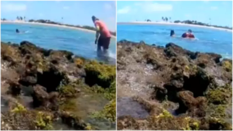 Pescador heroico salva turista de afogamento em correnteza perigosa no Ceará