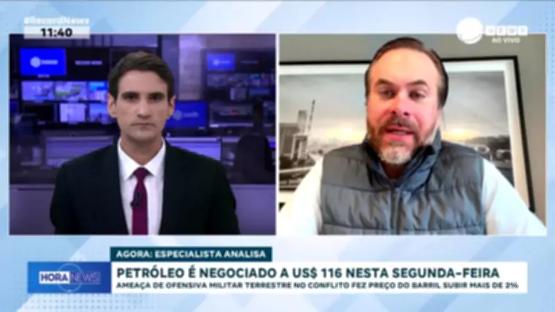 Petróleo atinge US$ 116 com tensões no Oriente Médio após ameaças de Trump