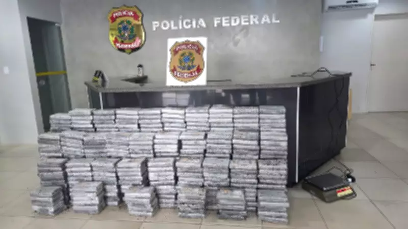 PF apreende meia tonelada de cocaína e prende cinco homens em São Luís