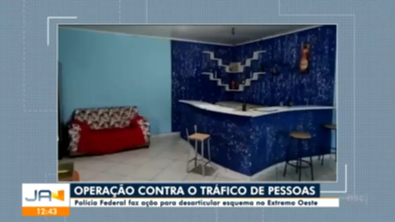 PF desmantela rede de tráfico internacional de mulheres para exploração sexual em SC