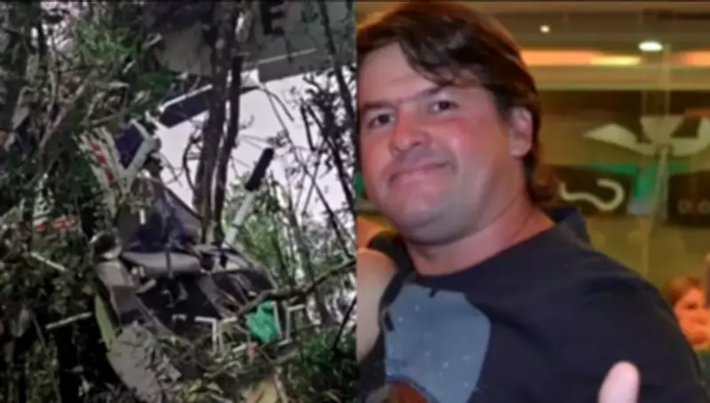 Piloto experiente de SC morre em queda de avião no Paraná durante forte chuva