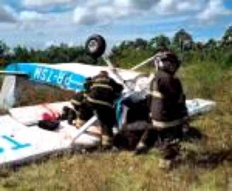 Piloto morre em queda de avião monomotor durante voo de instrução em Manaus