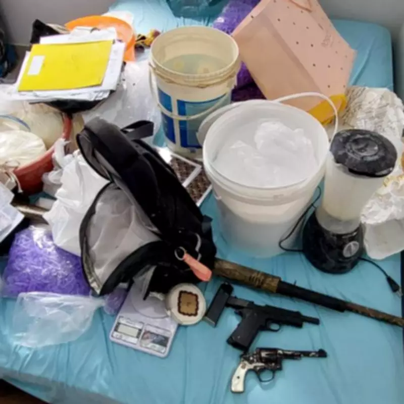 PM apreende armas e prende dois suspeitos em casa usada para drogas em Limeira