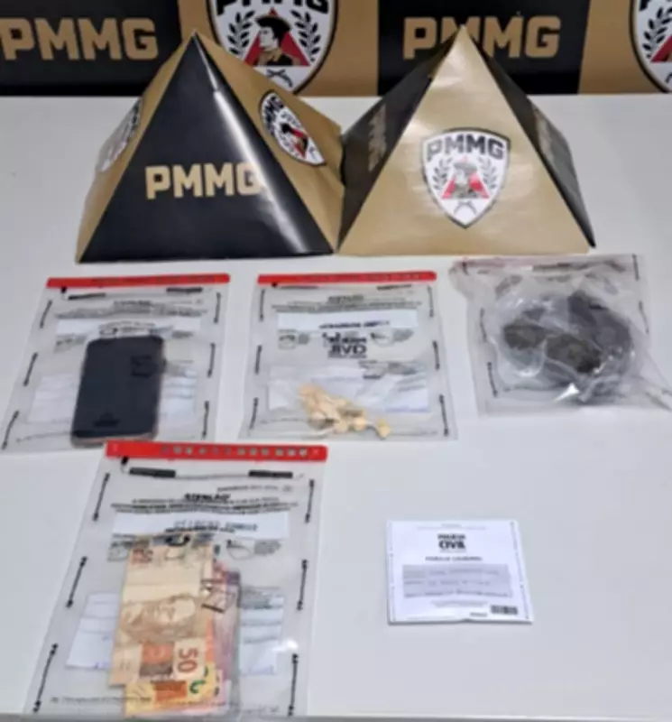 PM apreende drogas e prende dois por tráfico em Governador Valadares