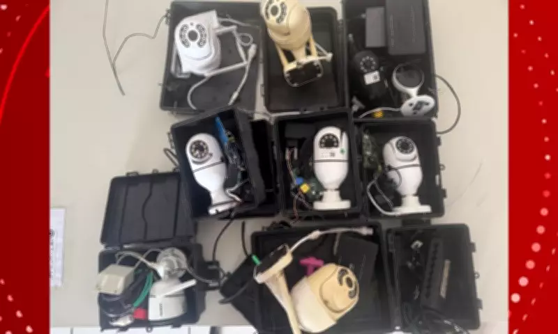 Polícia apreende câmeras de facções criminosas em bairro de Salvador
