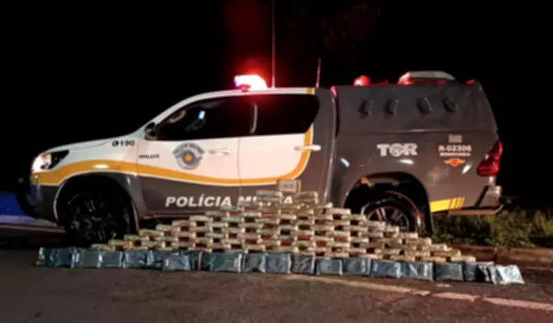 Polícia apreende mais de 140 kg de drogas em carreta na Rodovia Raposo Tavares em Palmital