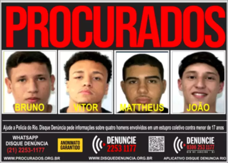 Polícia busca suspeitos de estupro coletivo contra adolescente em Copacabana