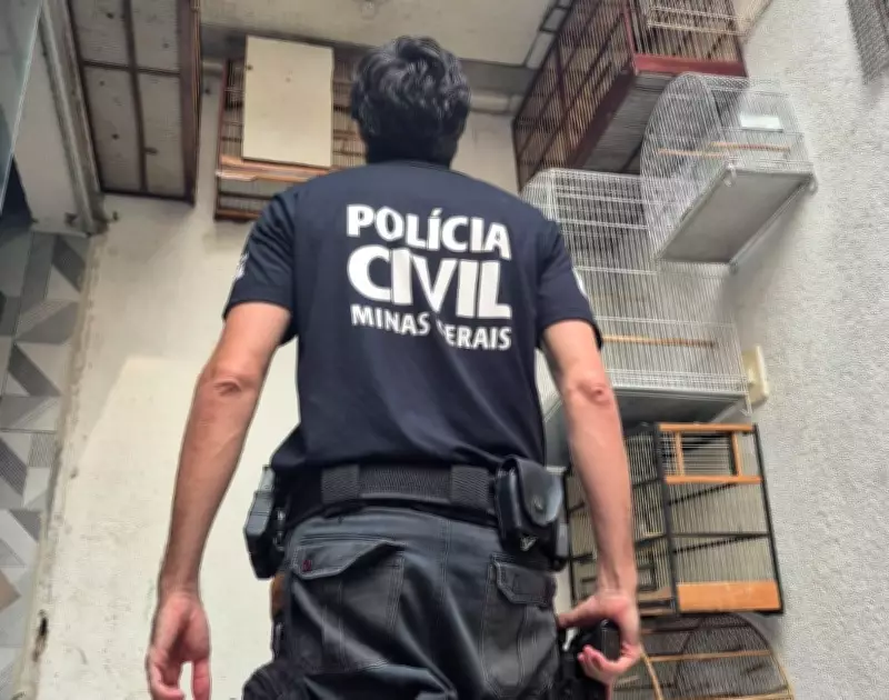 Polícia Civil apreende 23 aves silvestres em cativeiro irregular em Belo Horizonte