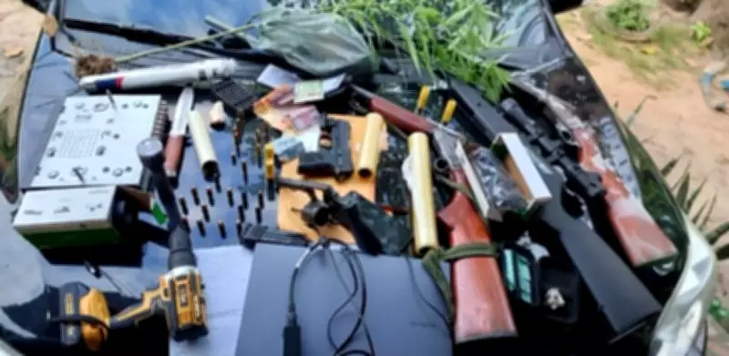 Polícia Civil apreende armas, drogas e prende vereadora em Presidente Vargas