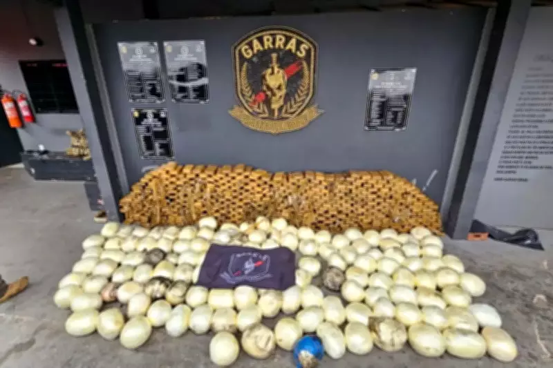 Polícia Civil apreende quase uma tonelada de cocaína em oficina mecânica de Campo Grande