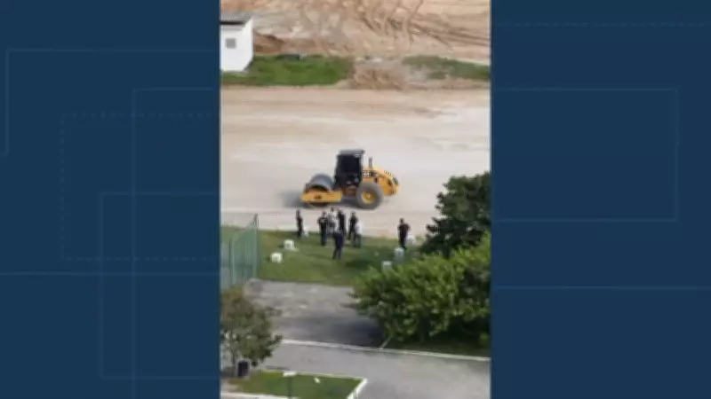 Polícia Civil paralisa obra de campo de futebol em área protegida do Campo Olímpico de Golfe