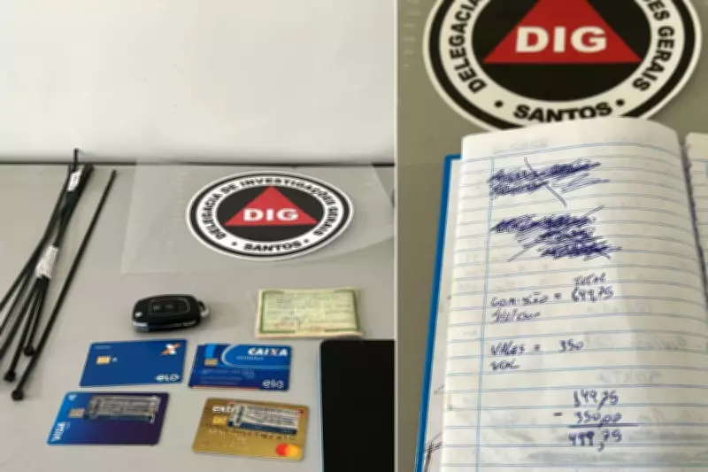 Polícia Civil prende dupla suspeita de desviar cargas milionárias do Porto de Santos