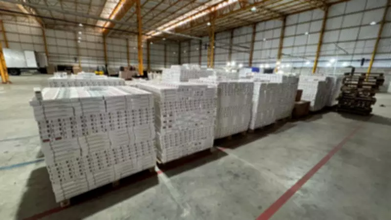 Polícia Civil prepara destruição de 16 milhões de cigarros falsificados em Salto