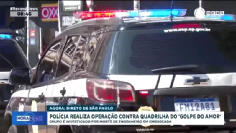 Polícia desarticula quadrilha do 'golpe do amor' suspeita de assassinar engenheiro em SP