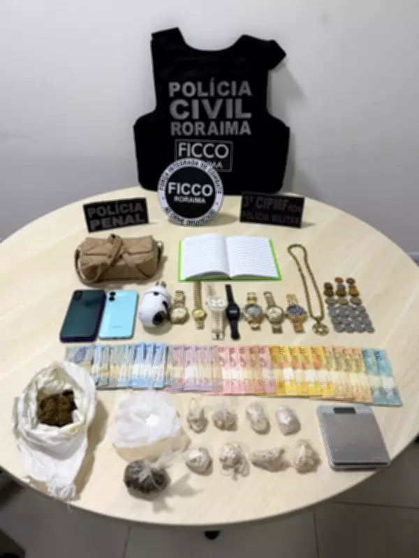 Polícia fecha 'boca de fumo do Madimbu' em Rorainópolis e prende casal ligado ao PCC