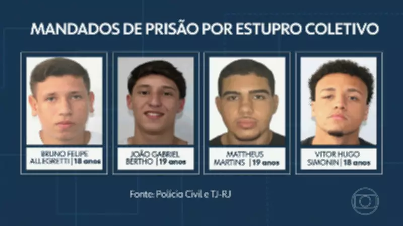 Polícia investiga estupro coletivo de adolescente em Copacabana e busca por 4 jovens e 1 menor