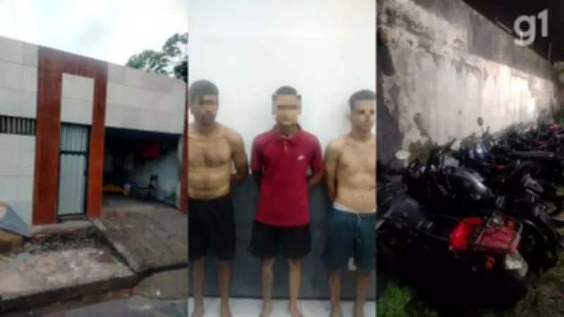 Polícia Militar apreende 20 motos roubadas ou furtadas em desmanche clandestino em São Luís