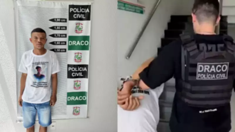 Polícia prende chefe do Comando Vermelho suspeito de ameaçar comerciantes em Fortaleza