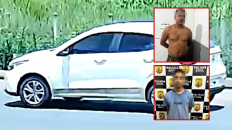 Polícia prende PM e jovem por integrar quadrilha de roubo de carros em Miranda do Norte