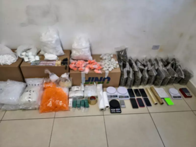 Polícia prende seis suspeitos de tráfico e apreende 30 kg de drogas em chácara de Sumaré