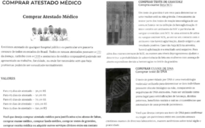 Polícia prende sete por falsificação de atestados e exames médicos em Goiás