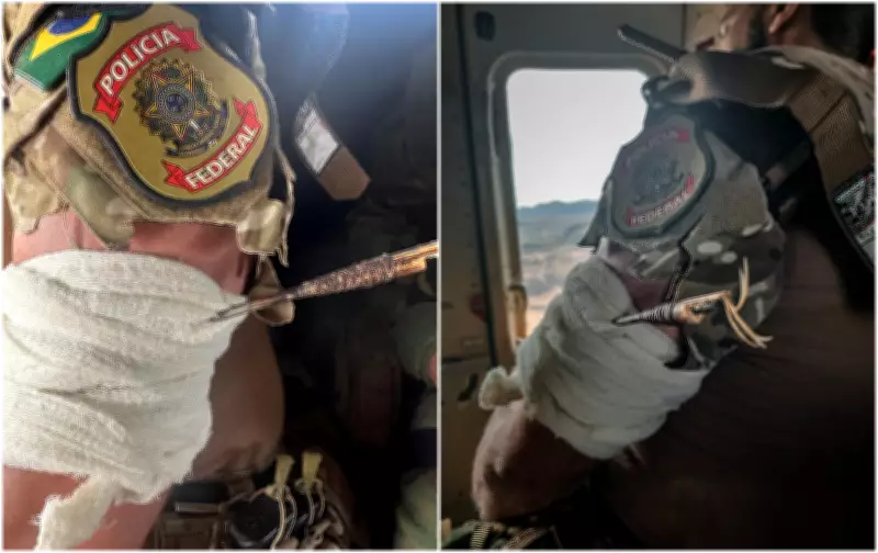 Policial Federal é Atingido por Flecha em Operação Contra Garimpo Ilegal em Roraima