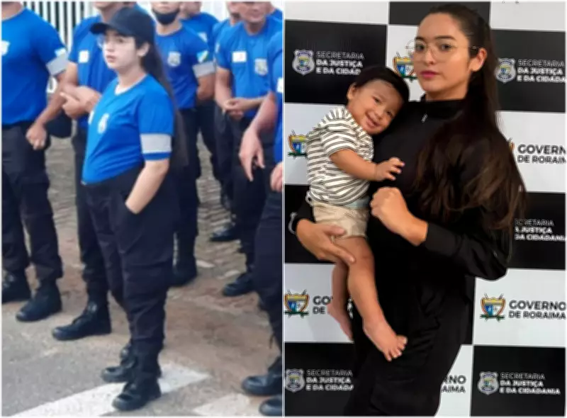 Policial penal grávida barrada em curso toma posse após acordo com MP em Roraima