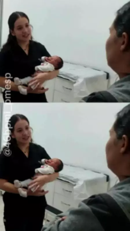 Policial salva recém-nascida de 23 dias que se engasgou com leite em Jambeiro