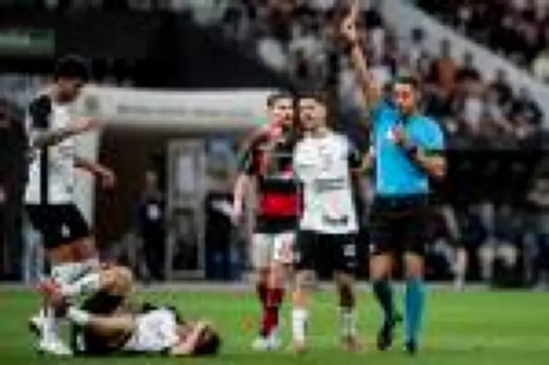 Polêmicas de arbitragem ofuscam empate entre Corinthians e Flamengo na Neo Química Arena