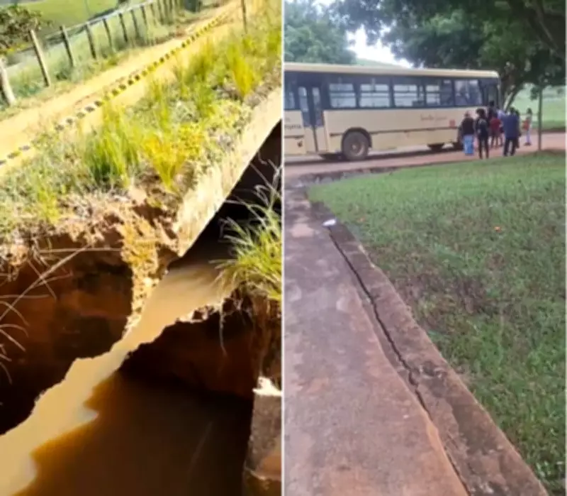 Ponte condenada entre Itajara e Itaperuna ameaça isolar distrito e afeta rotina de moradores