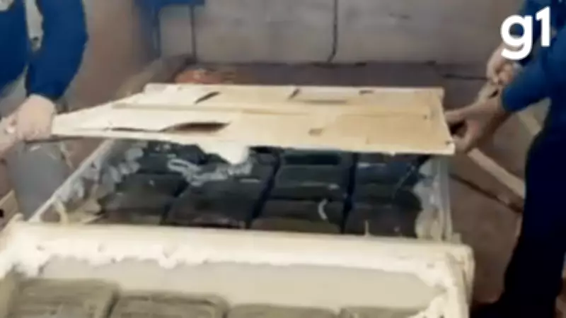 PRF apreende mais de 1 tonelada de skunk em caminhão na BR-364 em Mato Grosso