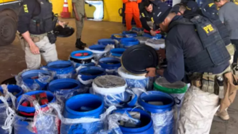 PRF apreende mais de uma tonelada de skunk em Balsas, maior apreensão da história no MA