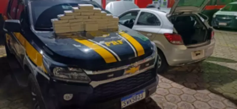 PRF prende trio com 31 kg de cocaína na Fernão Dias entre SP e MG