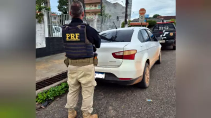 PRF recupera veículo roubado em Santarém após fiscalização na BR-163
