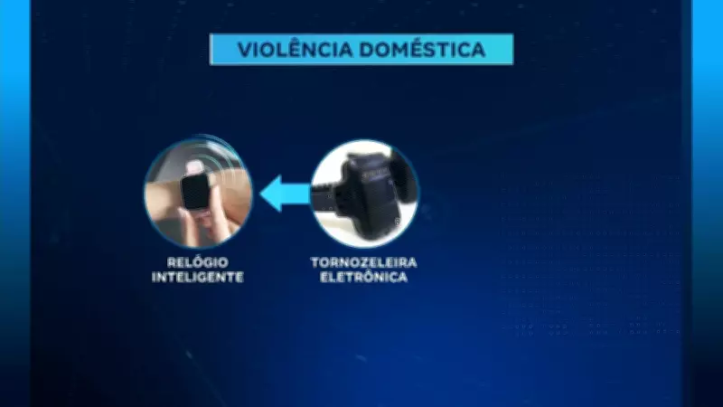 Projeto piloto federal reforça proteção a vítimas de violência doméstica com tornozeleira