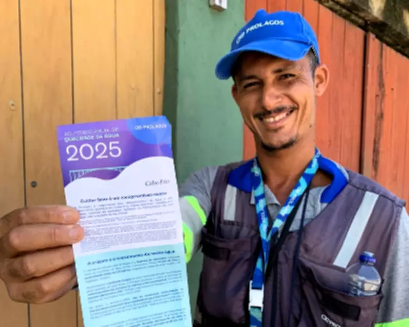 Prolagos distribui Relatório Anual de Qualidade da Água 2025 com transparência total
