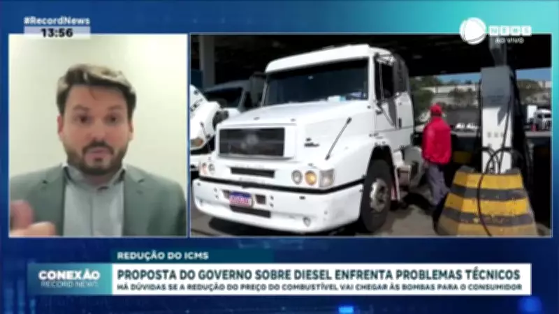 Proposta de isenção de ICMS sobre diesel enfrenta obstáculos técnicos