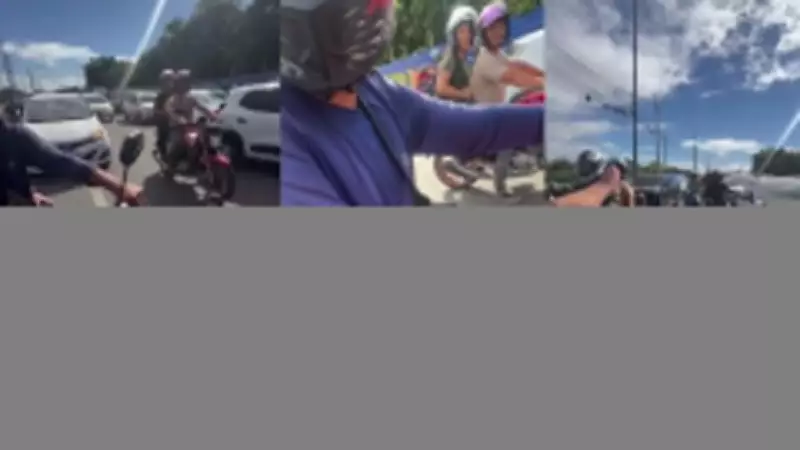 Protesto de motociclistas no Recife gera intimidação e bloqueios em vias centrais