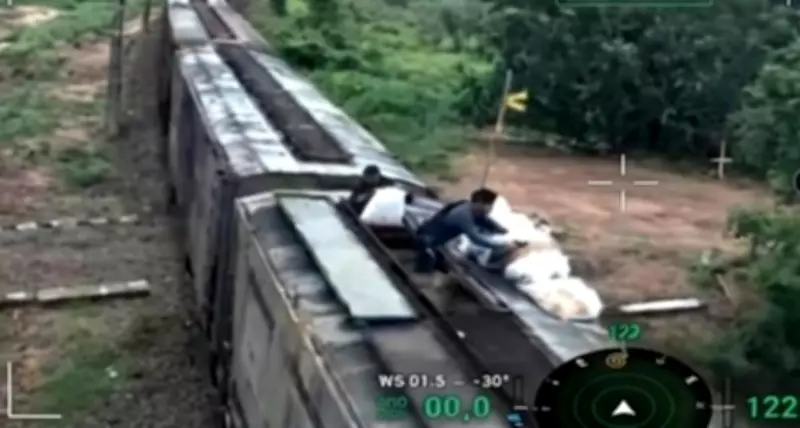 Quadrilha de 'surfistas de trens' causa prejuízo de R$ 13 milhões com furto de açúcar e soja em Aguaí (SP)